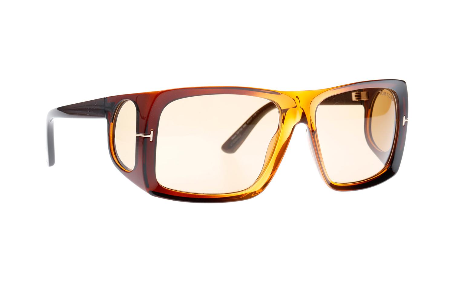 Tom Ford RIZZO FT0730 48E 61 Sunglasses Shade Station