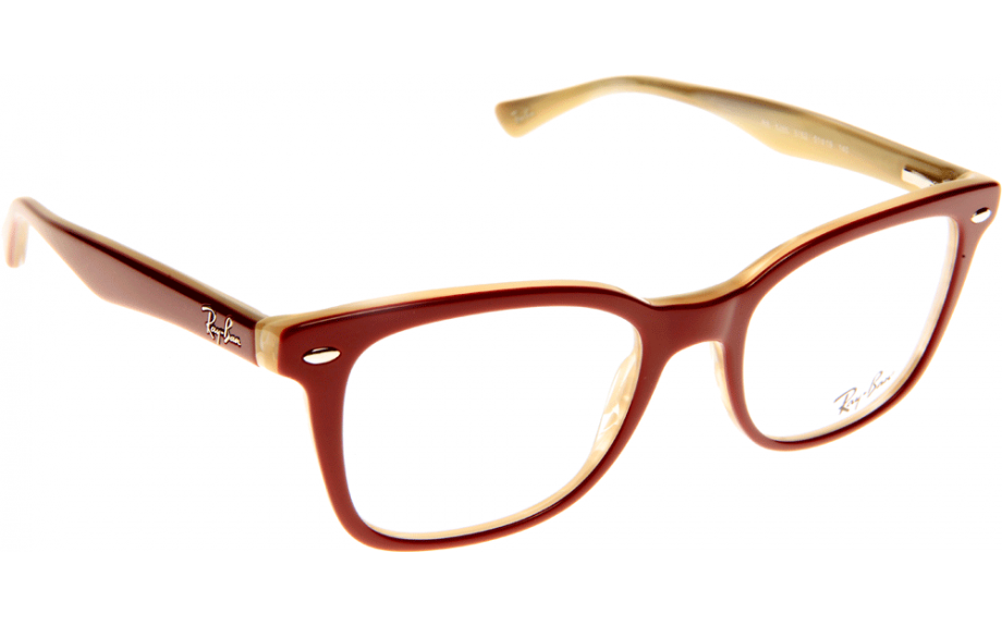 ray ban 5285 burgundy