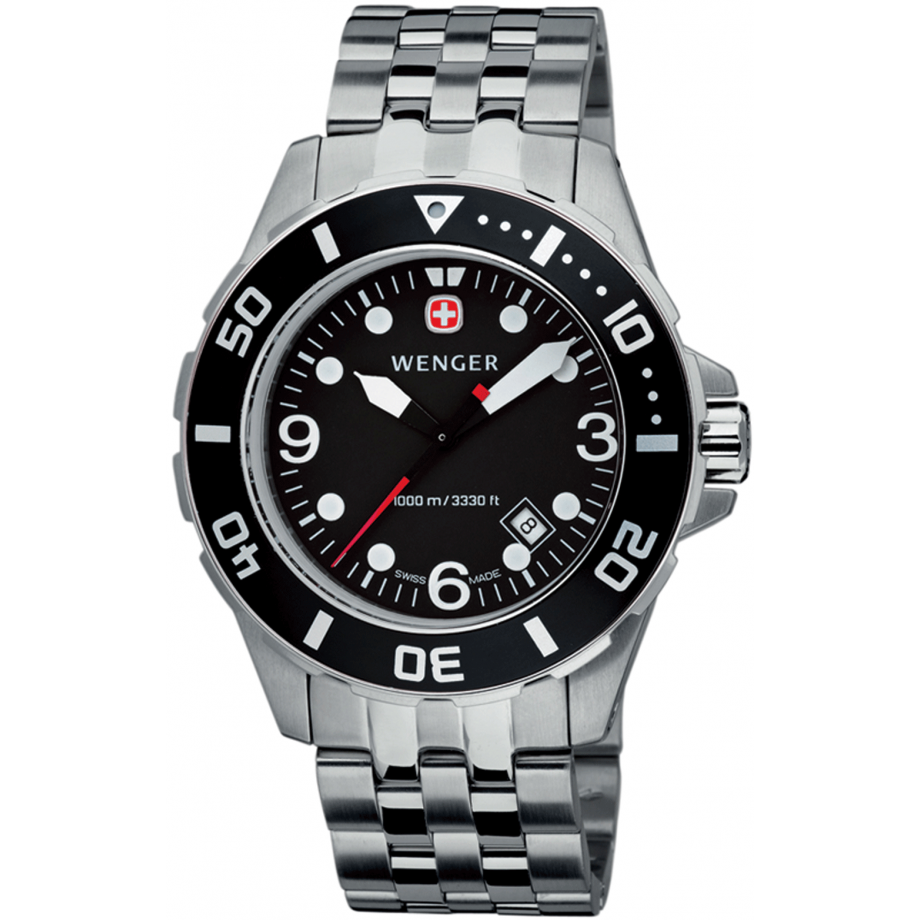 Aquagraph 1000m 72236 Wenger Watch Free Shipping Shade Station